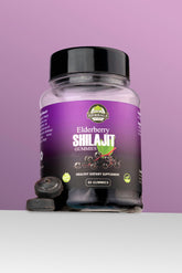 100% Pure Himalayan Shilajit Gummies (Elderberry)