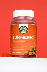 Turmeric Curcumin & Ginger Herbal Gummies