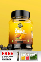 100% Pure Himalayan Shilajit Gummies (Mango)