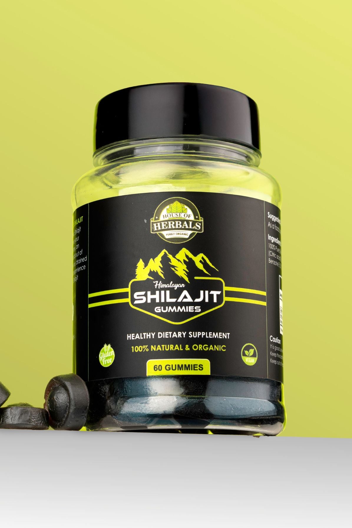 100% Pure Himalayan Shilajit Gummies