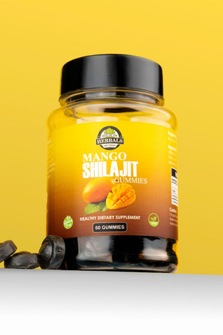 100% Pure Himalayan Shilajit Gummies (Mango)