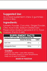 Apple Cider Ashwagandha Herbal Gummies