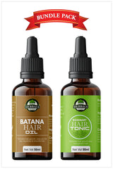 Hair Care Bundle - Organic Batana Oil + Rosemary Hair Tonic