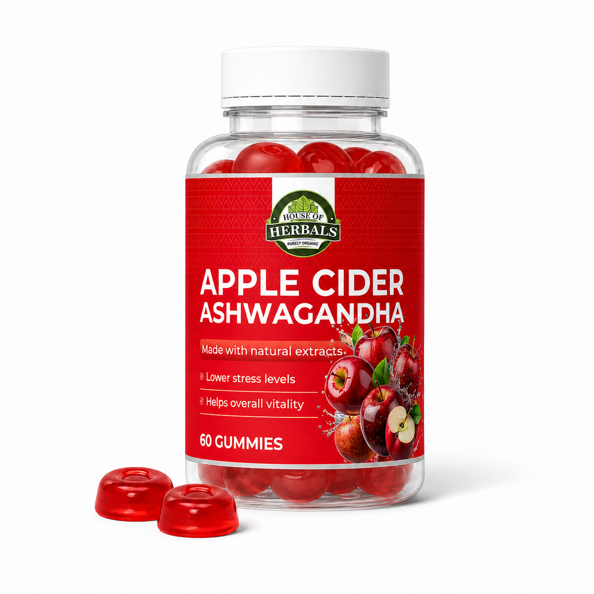 Apple Cider Ashwagandha Herbal Gummies
