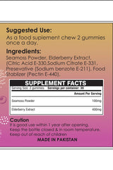 Seamoss & Elderberry Herbal Gummies