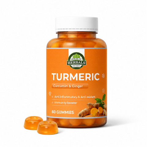 Turmeric Curcumin & Ginger Herbal Gummies