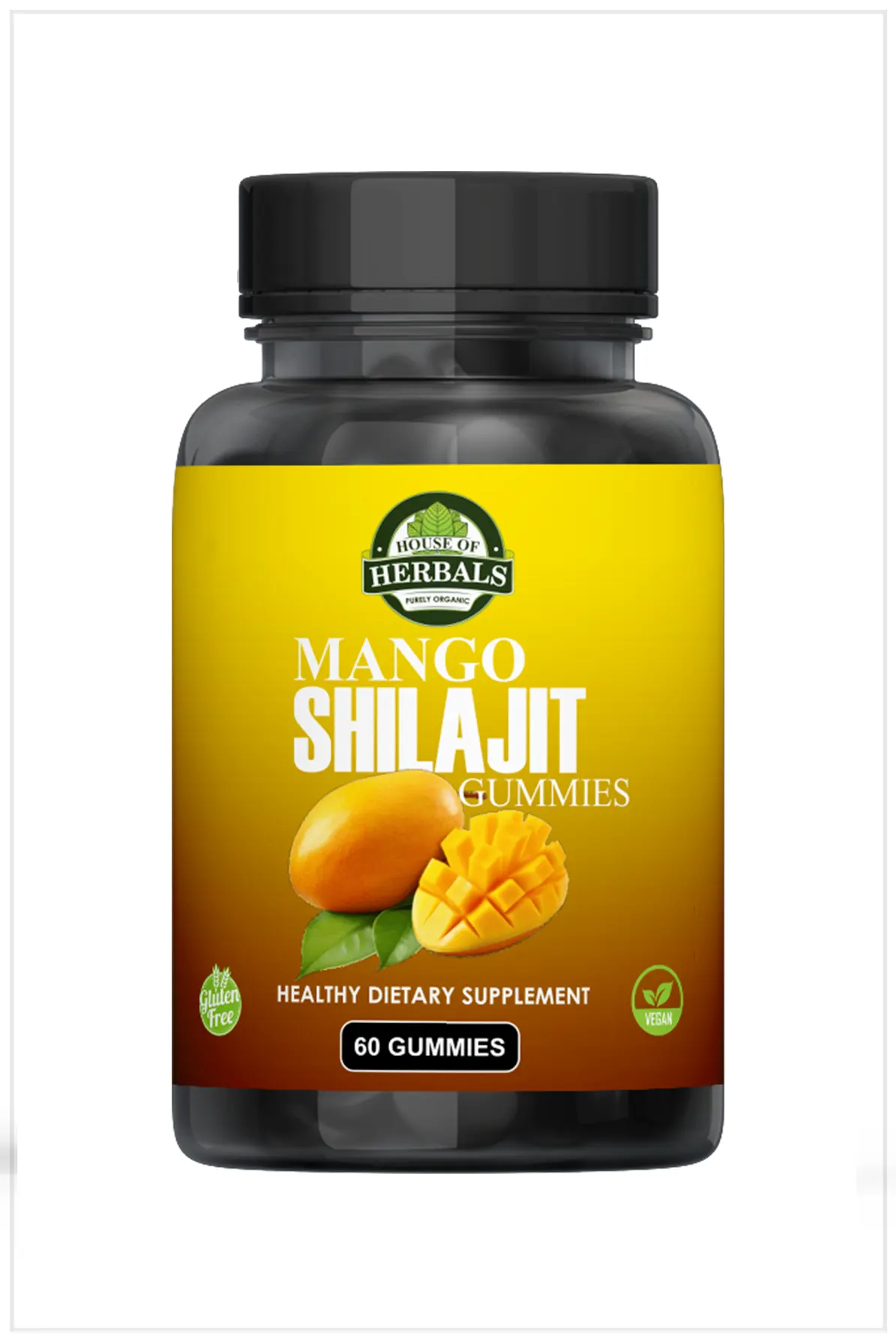 100% Pure Himalayan Shilajit Gummies (Mango)