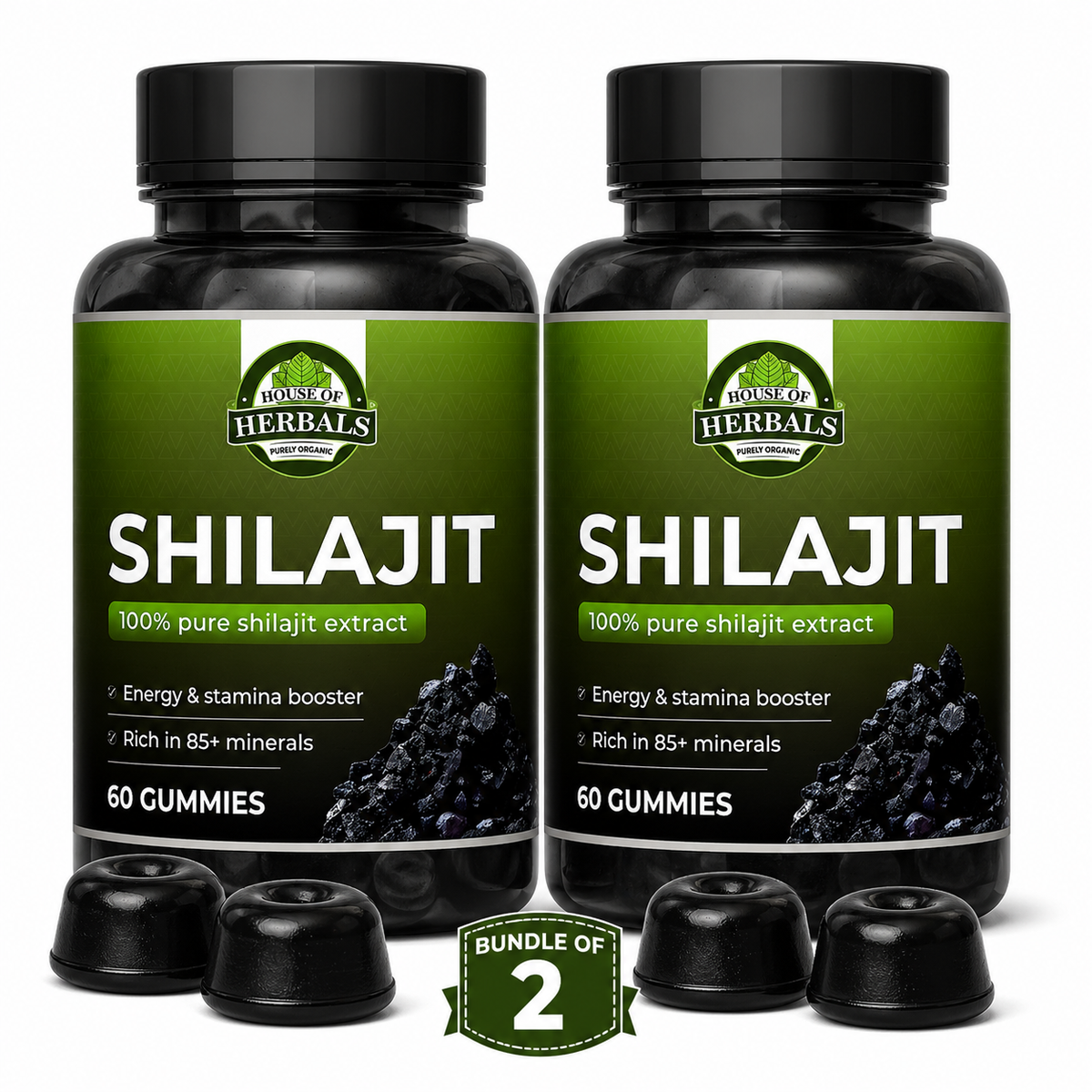 Health Care Bundle - Pack of 2 Shilajit Gummies (Pure)